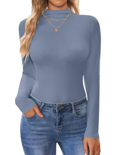 Ekouaer Women's Long-Sleeve Turtleneck Tops Deal