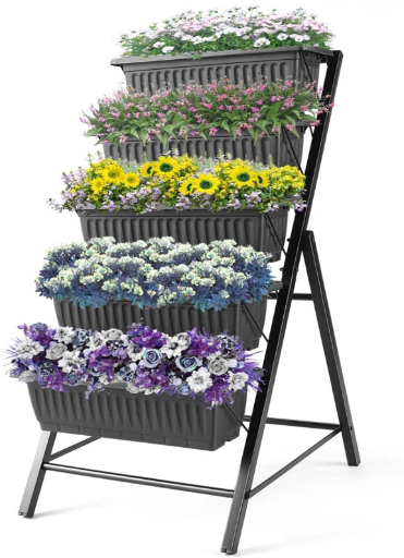 Arlmont & Co. Denishia 5 Tiers Vertical Garden Planter