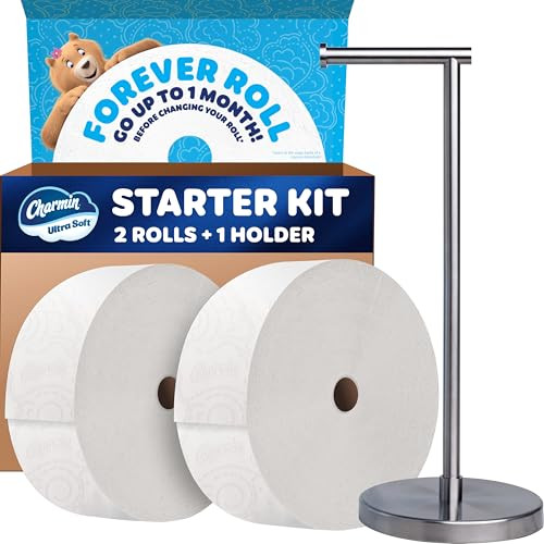 Charmin Ultra Soft Forever Roll Starter Kit 2 Rolls