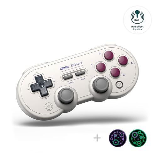 8Bitdo SN30 Pro Wireless Bluetooth Controller w/ Hall Effect Joysticks