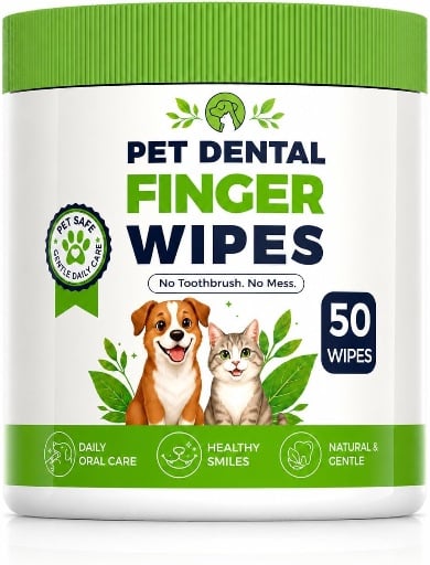 Pet Teeth Cleaning Wipes Deal