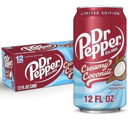 Dr Pepper Creamy Coconut Soda 12-Pack Deal