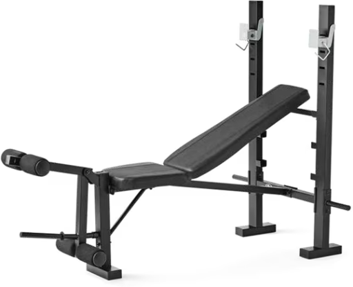 Athletic Works Standard Bench & Rack Combo with Leg Press
