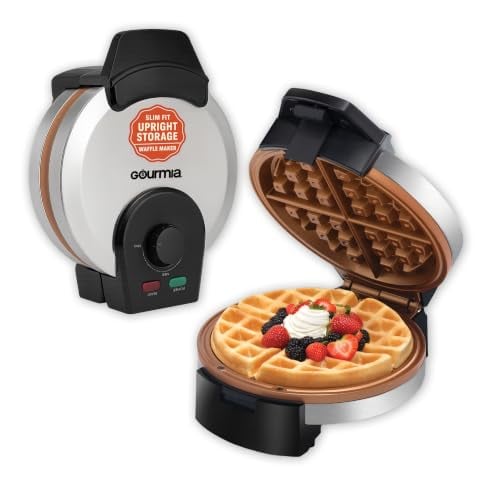 Gourmia Belgian Waffle Maker, Stainless Steel Deal