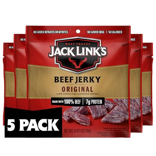 Jack Link's Beef Jerky Original 5-Pack 0.625-Ounce