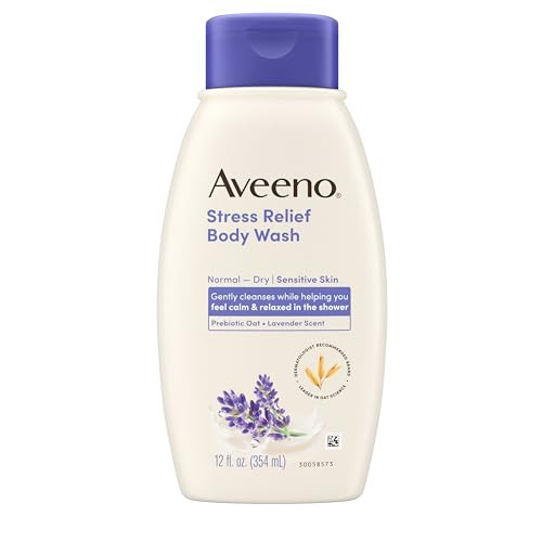 Aveeno Stress Relief Body Wash 3-Pack 4-Oz