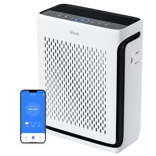Levoit Air Purifier for Home Large Room Up to 1073Ft² w/ Monitor