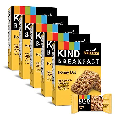 KIND Breakfast Bars 30-Pack (Honey Oat)