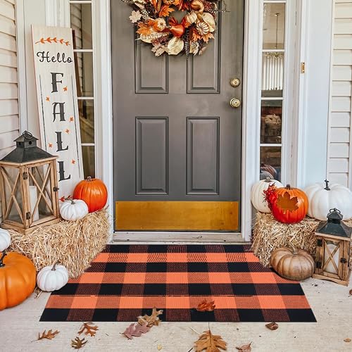 Fall Plaid Rug