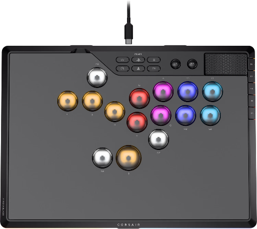 Corsair NOVABLADE PRO Wireless Hall Effect Leverless Controller 15-Main Key Layout 1000Hz Polling
