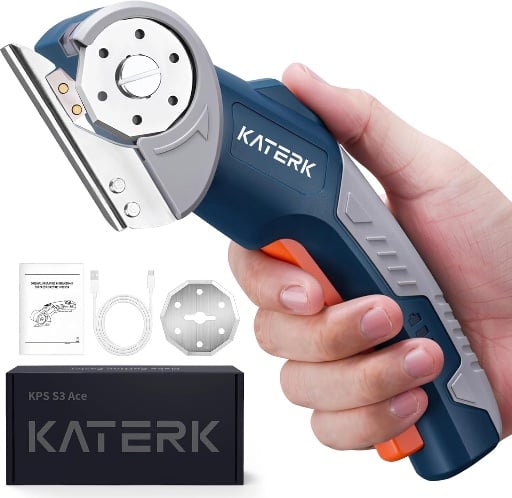 Cordless Electric Scissors with Safety and LED Light Deal