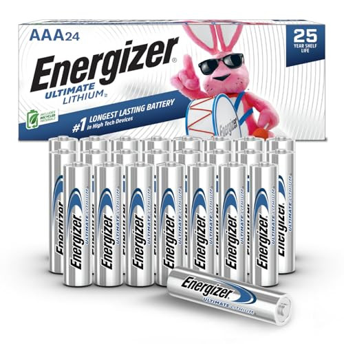 Energizer Max Alkaline AAA Batteries – 20 Count – Made In USA