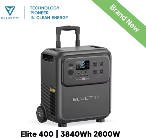 BLUETTI Elite 400 2600W 3840Wh Portable Power Station