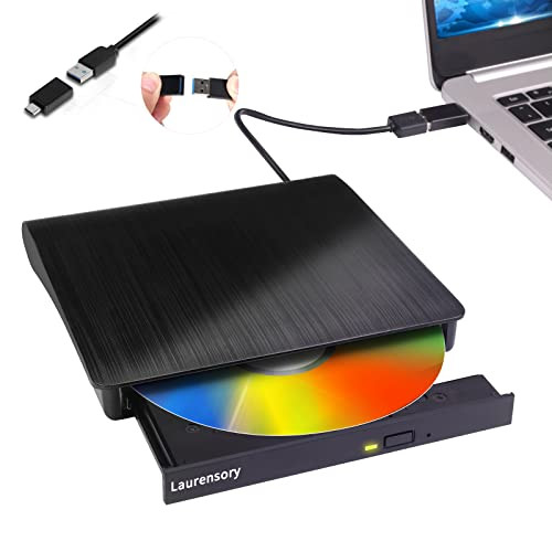 Laurensory External USB 3.0 DVD/CD Reader/Writer