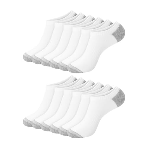 Hanes Men's No-Show Socks, 14-Pair Pack