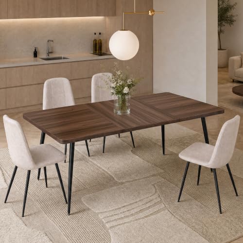 VASAGLE 70.9" Dining Table for 6-8 People
