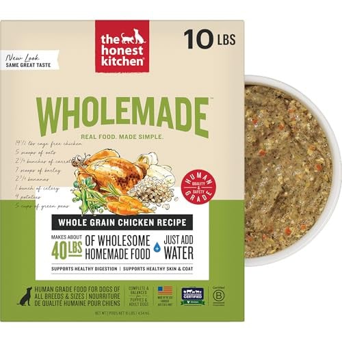 Honest Kitchen Dehydrated Whole Grain Dog Food - Chicken 10lbs Deal