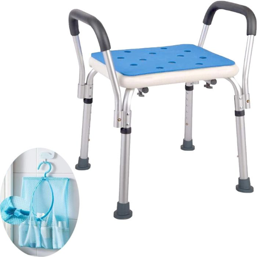Medokare Non-Slip Shower Bench / Chair with Padded Seat and Handles Deal
