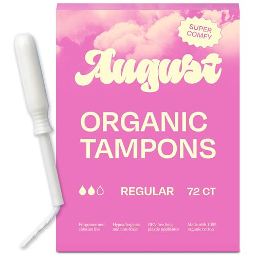 August Regular Tampons 72-Pack