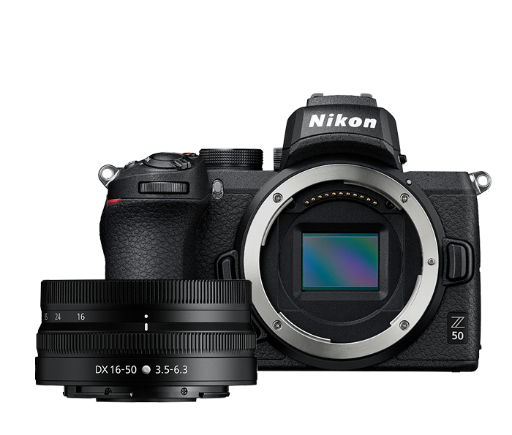 Refurb Nikon Z 50 Mirrorless Camera w/ Nikkor Z DX 16-50mm f/3.5-6.3 VR Lens