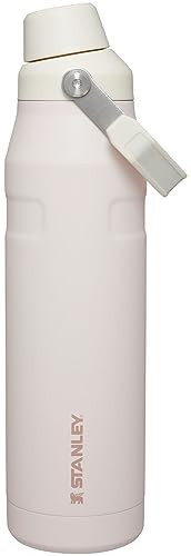 36-Ounce Stanley IceFlow Bottle Fast Flow Lid (Rose Quartz Glimmer)
