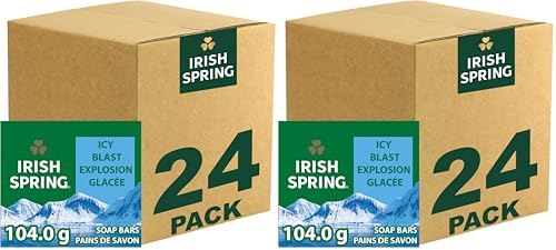 Irish Spring Icy Blast Bar Soap 48-Count Deal