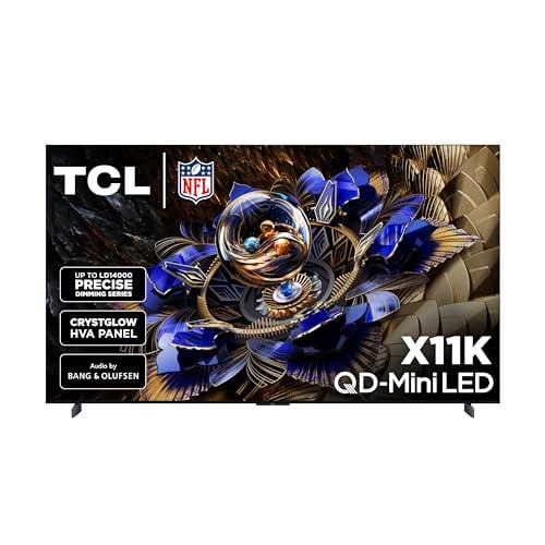 TCL 85-Inch 4K UHD QD-Mini LED 144Hz Google Smart TV