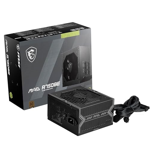 MSI MAG A750BE 750W Semi-Modular ATX Power Supply Deal