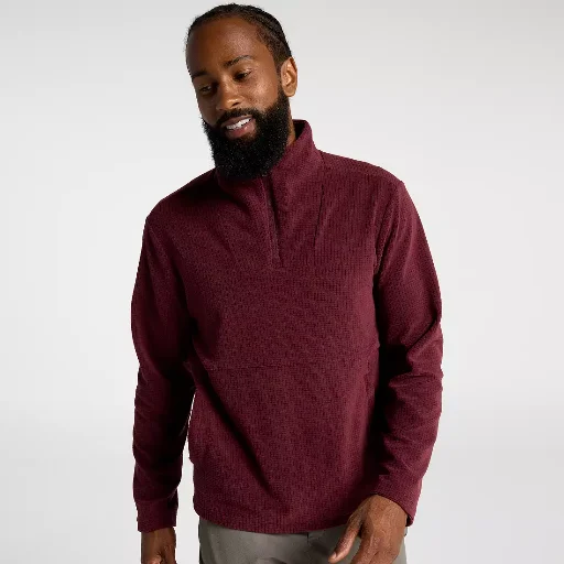 VRST Men's Outdoor Grid 1/4 Zip Pullover Deal