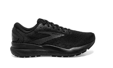 Brooks Women's Ghost 16 Running Sneakers (Black/Gum)