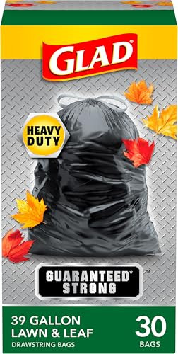Glad Large 39 Gallon Trash Bags 30-Count