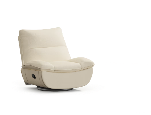 FlexiSpot XC6 PU Leather Swivel Rocker Recliner Lotus