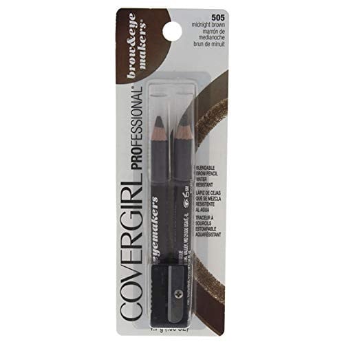COVERGIRL Easy Breezy Brow Fill + Define Brow Pencil w/ Sharpener (Rich Brown) Deal