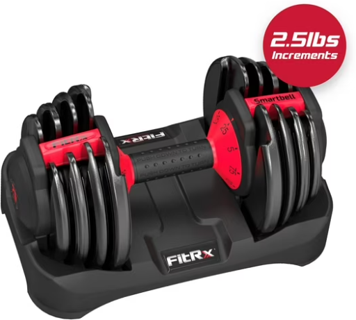 FitRx SmartBell 25 lb 9-in-1 Single Adjustable Dumbbell Deal