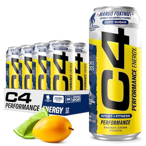 Cellucor C4 Performance Energy Drink 12-Pack 16-Oz