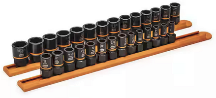Gearwrench Bolt Biter 1/4 in. and 3/8 in. Drive SAE/Metric Impact Extraction Socket Set (28-Piece) Deal