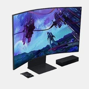55" Samsung Odyssey Ark 4K UHD 165Hz Quantum Mini-LED VA Curved Gaming Monitor (EDU/EPP Deal) Deal