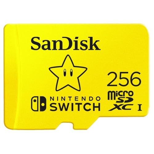 SanDisk 256GB microSDXC Nintendo Switch/Lite Memory Card Deal