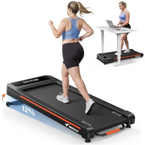 MERACH W50 NovaWalk TrekPad Treadmill with 12% Auto Incline Deal