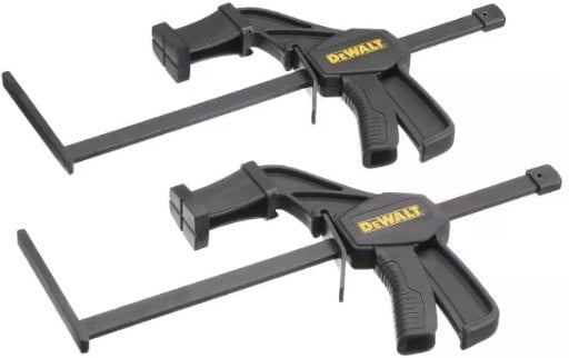 DeWalt 7.8 in. Tracksaw Track Clamps Set (2-Pack) Deal