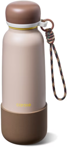 Carote 18oz Insulated Stainless Steel Water Bottle with Straw Lid Deal