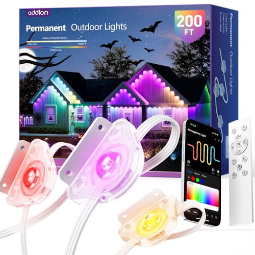 Christmas Permanent Outdoor Lights 200FT