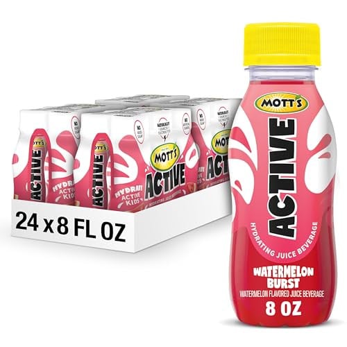 Mott's Active Hydrating Juice Beverage 24-Count 8-Oz (Watermelon Burst)