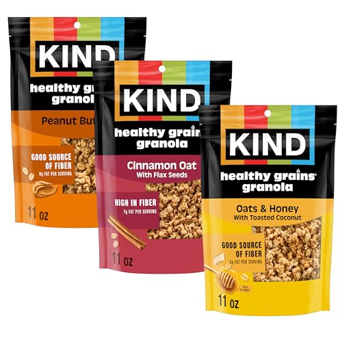 KIND Kind Healthy Grains Granola Variety Pack 3-Pack 11-Oz Deal