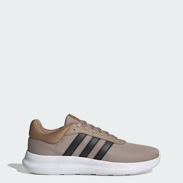 Adidas Men's Lite Racer 4.0 Shoes (Cloud White/Lucid Blue)