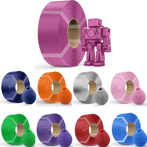 Creality PETG Filament Refill No-Spool For Bambu Lab Reusable Spools 10-pack