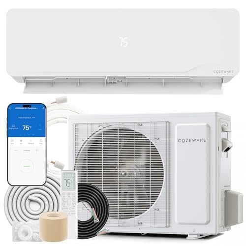 Cozeware 24000 BTU Mini Split Air Conditioner Heat Pump 230V 20 SEER2 Deal