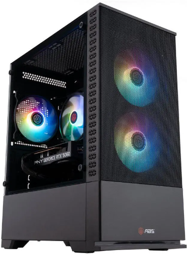 ABS Cyclone Aqua Gaming Desktop - Intel Core 5 120 - GeForce RTX 5060 - 32GB DDR4 3200MHz - 1TB M.2 NVMe SSD