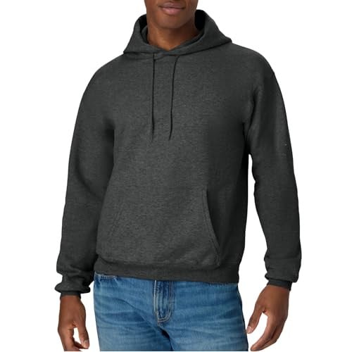 Men's Hanes EcoSmart Midweight Fleece Pullover Sweatshirt Hoodie