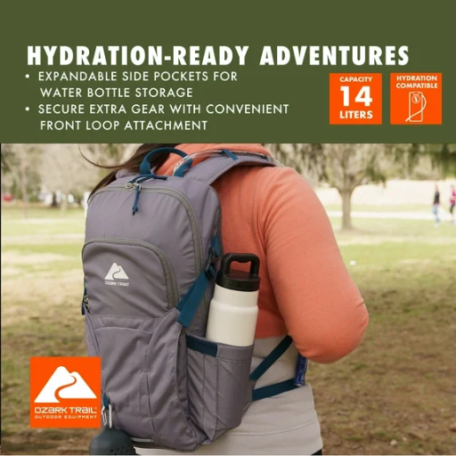 Ozark Trail 14L Hydration Pack with Water Reservoir Deal